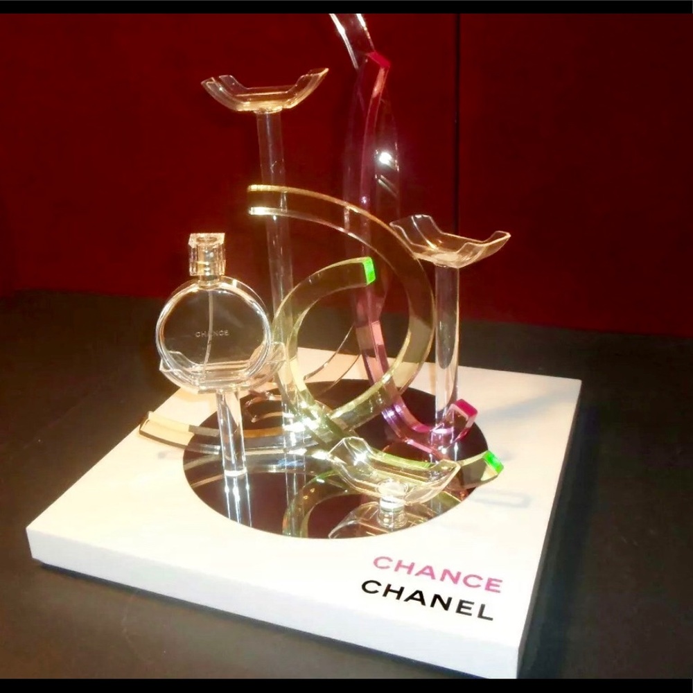 Chanel Chance perfume display